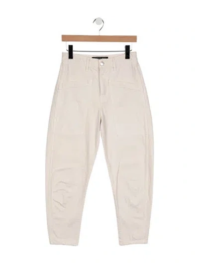 Pre-owned Veronica Beard High-rise Straight Leg Jeans In Multi