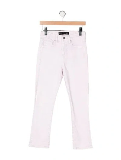 Pre-owned Veronica Beard High-rise Straight Leg Jeans In Pink