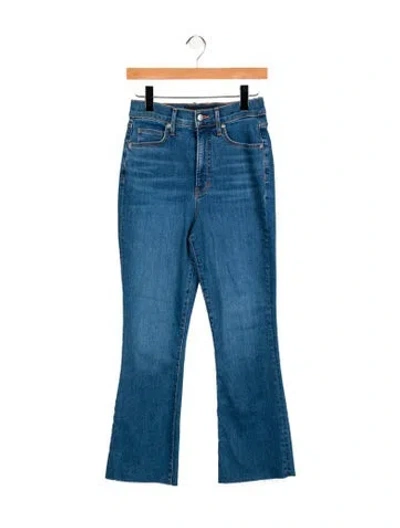 Pre-owned Veronica Beard High-rise Straight Leg Jeans W/ Tags In Blue