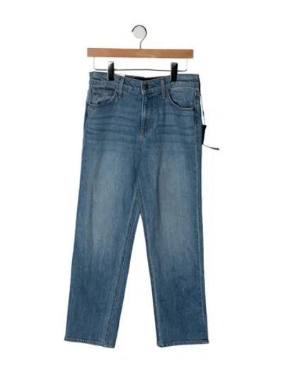 Pre-owned Veronica Beard High-rise Straight Leg Jeans W/ Tags In Blue