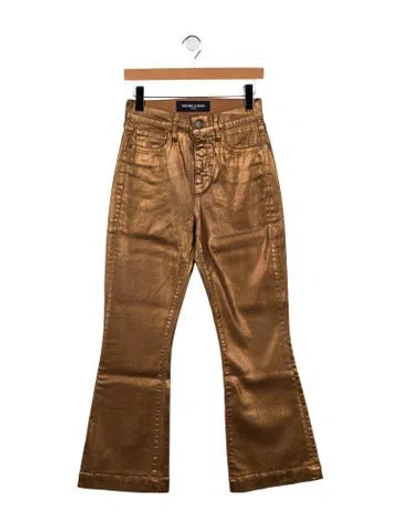 Pre-owned Veronica Beard High-rise Wide Leg Jeans