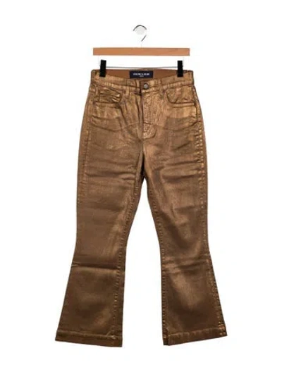 Pre-owned Veronica Beard High-rise Wide Leg Jeans
