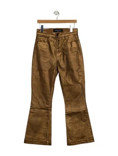 Pre-owned Veronica Beard High-rise Wide Leg Jeans