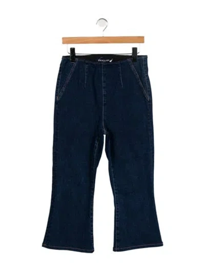 Pre-owned Veronica Beard High-rise Wide Leg Jeans In Blue