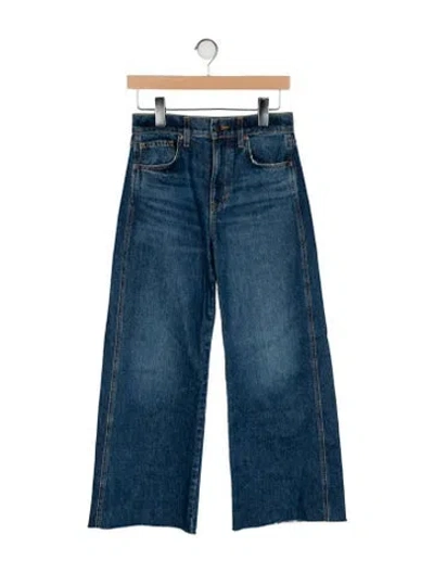 Pre-owned Veronica Beard High-rise Wide Leg Jeans In Blue