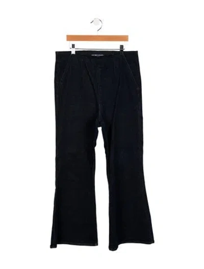 Pre-owned Veronica Beard High-rise Wide Leg Jeans In Blue