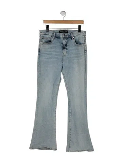Pre-owned Veronica Beard High-rise Wide Leg Jeans In Blue