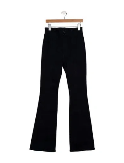 Pre-owned Veronica Beard High-rise Wide Leg Jeans In Blue