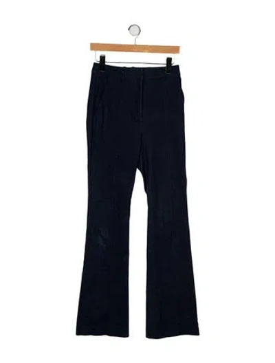 Pre-owned Veronica Beard High-rise Wide Leg Jeans In Blue