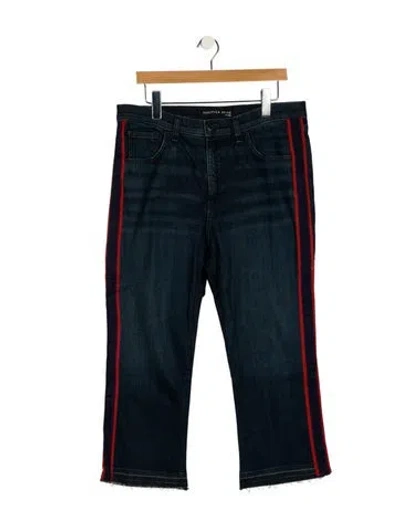 Pre-owned Veronica Beard High-rise Wide Leg Jeans In Blue