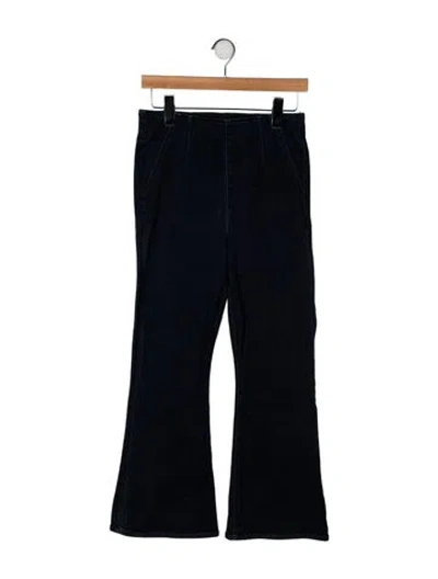 Pre-owned Veronica Beard High-rise Wide Leg Jeans In Blue