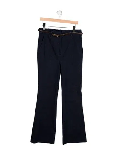Pre-owned Veronica Beard High-rise Wide Leg Jeans In Blue