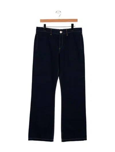Pre-owned Veronica Beard High-rise Wide Leg Jeans In Blue