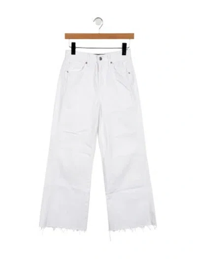 Pre-owned Veronica Beard High-rise Wide Leg Jeans In Blue