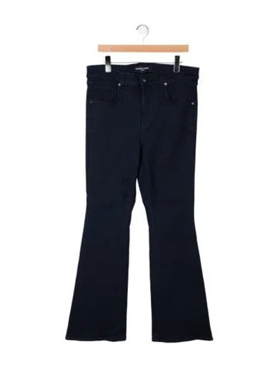 Pre-owned Veronica Beard High-rise Wide Leg Jeans In Blue