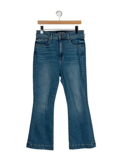 Pre-owned Veronica Beard High-rise Wide Leg Jeans In Blue