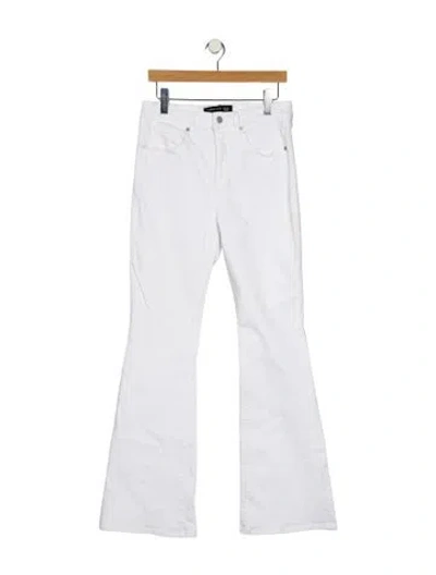 Pre-owned Veronica Beard High-rise Wide Leg Jeans In Blue