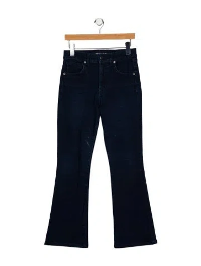 Pre-owned Veronica Beard High-rise Wide Leg Jeans In Blue