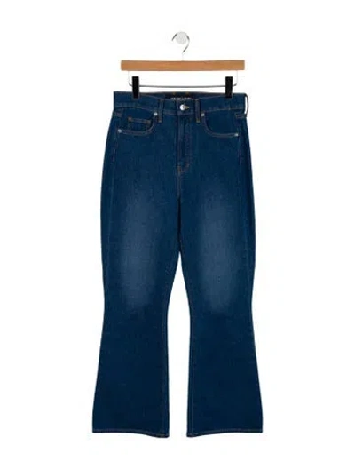 Pre-owned Veronica Beard High-rise Wide Leg Jeans In Blue