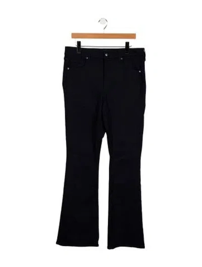 Pre-owned Veronica Beard High-rise Wide Leg Jeans In Blue