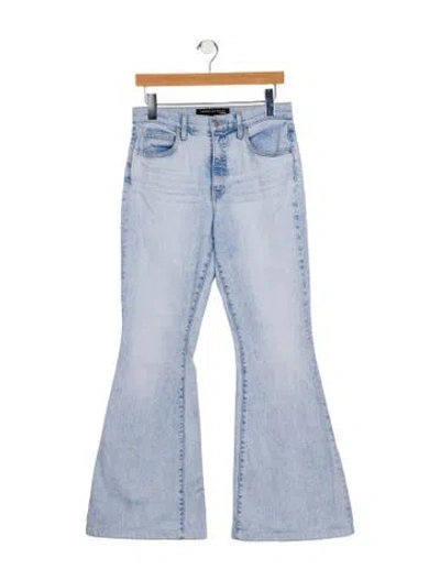 Pre-owned Veronica Beard High-rise Wide Leg Jeans In Blue