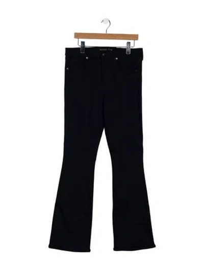 Pre-owned Veronica Beard High-rise Wide Leg Jeans In Blue