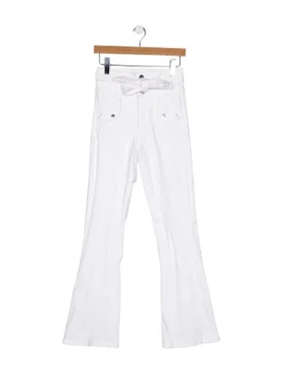 Pre-owned Veronica Beard High-rise Wide Leg Jeans In Blue