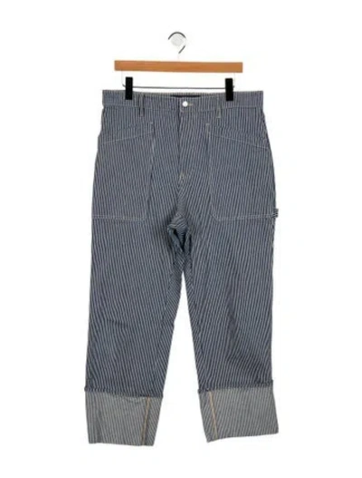 Pre-owned Veronica Beard High-rise Wide Leg Jeans In Blue