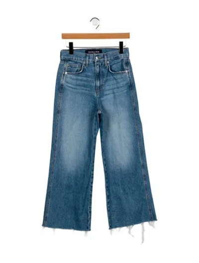 Pre-owned Veronica Beard High-rise Wide Leg Jeans In Blue