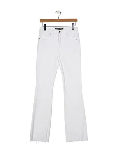 Pre-owned Veronica Beard High-rise Wide Leg Jeans In Blue
