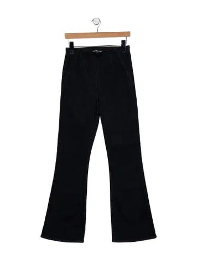 Pre-owned Veronica Beard High-rise Wide Leg Jeans In Blue