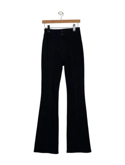 Pre-owned Veronica Beard High-rise Wide Leg Jeans In Blue
