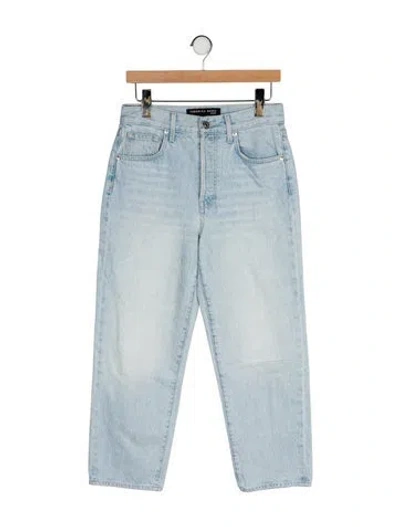 Pre-owned Veronica Beard High-rise Wide Leg Jeans In Blue