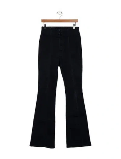 Pre-owned Veronica Beard High-rise Wide Leg Jeans In Blue