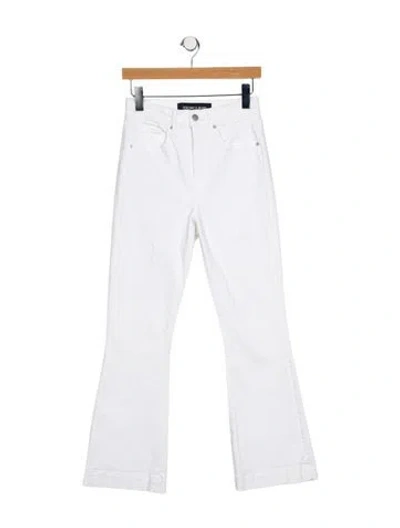 Pre-owned Veronica Beard High-rise Wide Leg Jeans In Blue