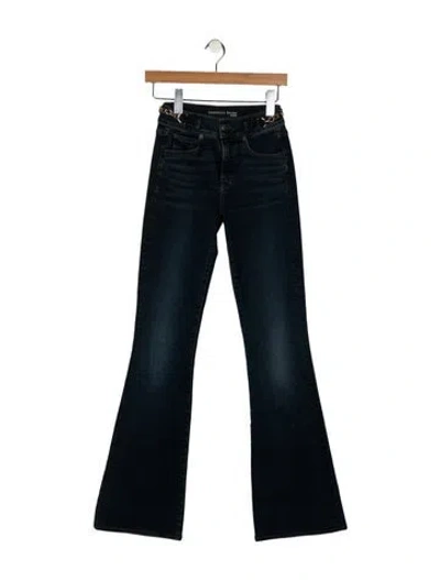 Pre-owned Veronica Beard High-rise Wide Leg Jeans In Blue