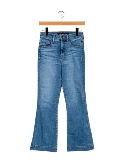 Pre-owned Veronica Beard High-rise Wide Leg Jeans In Blue