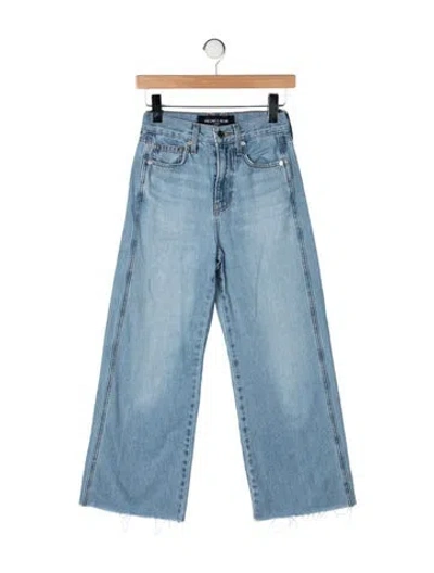 Pre-owned Veronica Beard High-rise Wide Leg Jeans In Blue