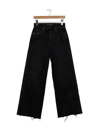 Pre-owned Veronica Beard High-rise Wide Leg Jeans In Blue