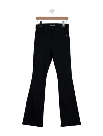 Pre-owned Veronica Beard High-rise Wide Leg Jeans In Blue