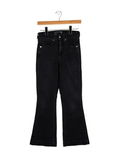 Pre-owned Veronica Beard High-rise Wide Leg Jeans In Gray