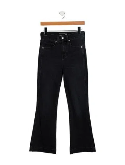 Pre-owned Veronica Beard High-rise Wide Leg Jeans In Multi