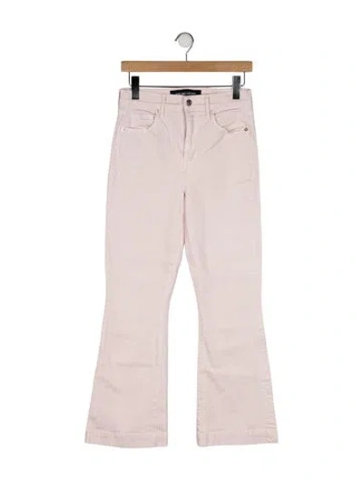 Pre-owned Veronica Beard High-rise Wide Leg Jeans In Neutral