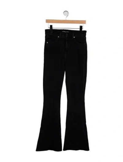 Pre-owned Veronica Beard High-rise Wide Leg Jeans W/ Tags In Black