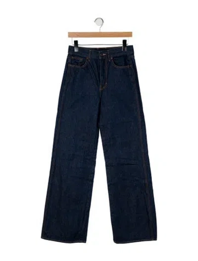 Pre-owned Veronica Beard High-rise Wide Leg Jeans W/ Tags In Black