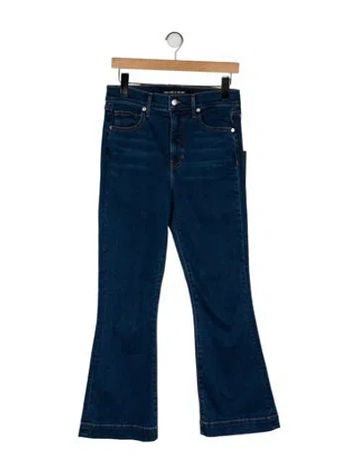 Pre-owned Veronica Beard High-rise Wide Leg Jeans W/ Tags In Blue