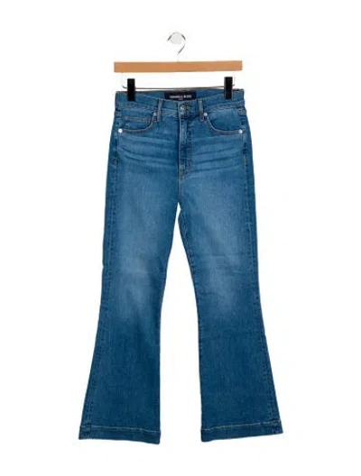 Pre-owned Veronica Beard High-rise Wide Leg Jeans W/ Tags In Blue