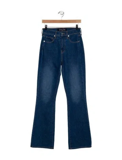 Pre-owned Veronica Beard High-rise Wide Leg Jeans W/ Tags In Blue