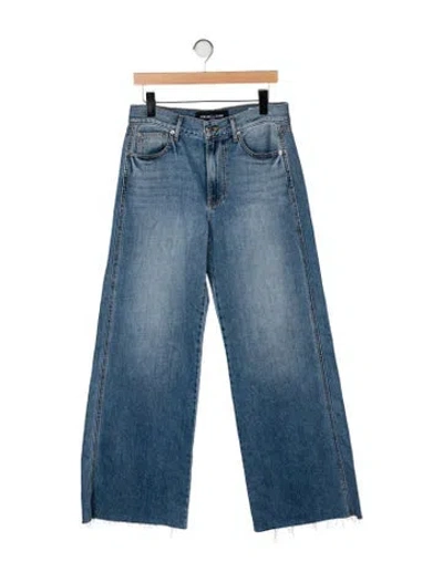 Pre-owned Veronica Beard High-rise Wide Leg Jeans W/ Tags In Blue