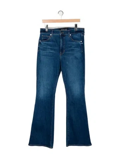 Pre-owned Veronica Beard High-rise Wide Leg Jeans W/ Tags In Blue